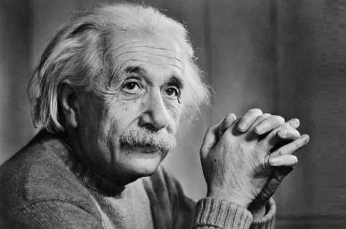 犹太裔物理学家阿尔伯特·爱因斯坦。（网络图片）