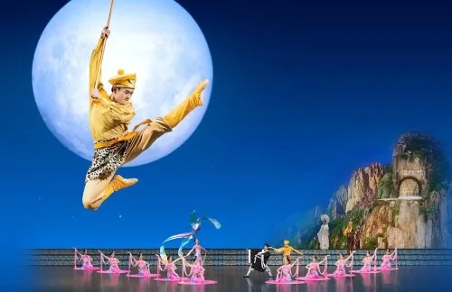 「神韻藝術團」以中國古典舞的表現方式來詮釋《西遊記》。（圖片來源：正見新聞網）