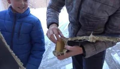 防弹衣里到底有什么?切两半后发现竟是这个