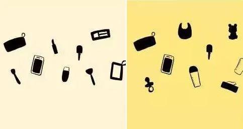 女生当妈妈的前后对比图 真是太贴切了