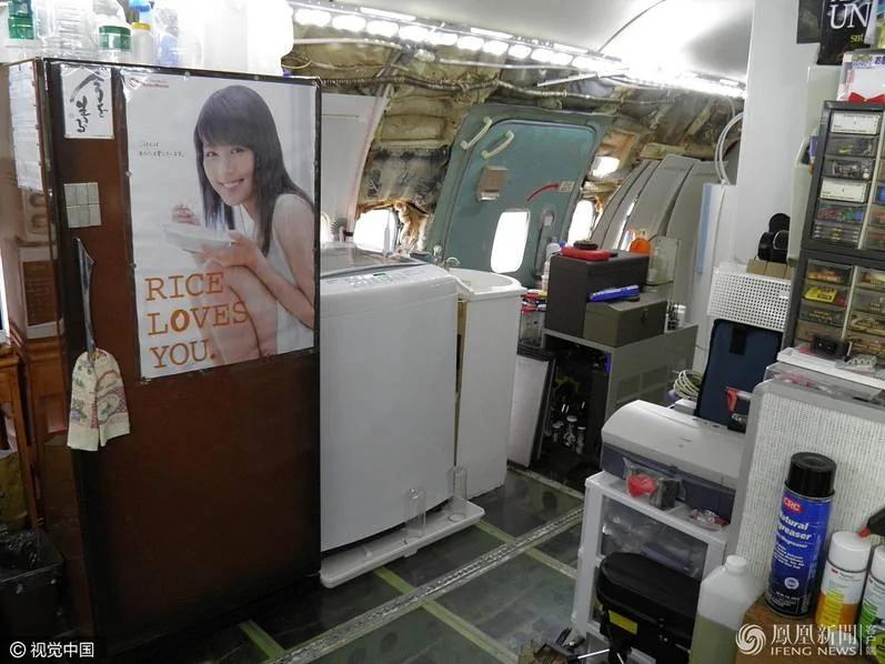 美国男子买下波音727客机改成住房