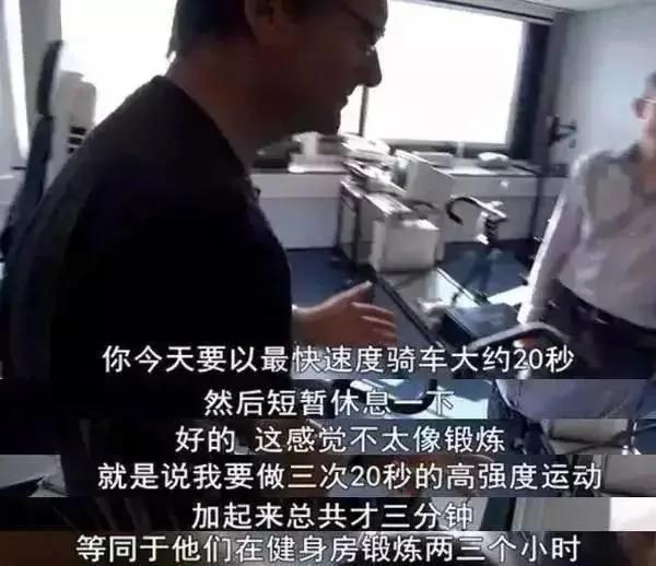 每天3分钟 效果堪比健身房运动2-3小时