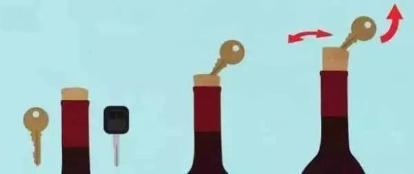 想喝红酒没有开瓶器?教你10种简单快速开瓶法