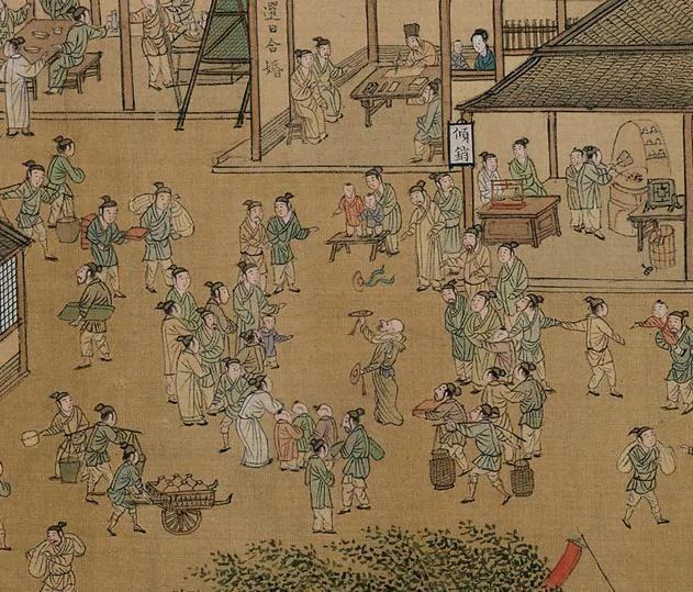 《清明上河图》上的奇葩镜头