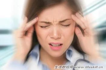 按摩6穴位 可有效缓解偏头痛