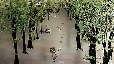 好美! 玻璃上的3D立体画