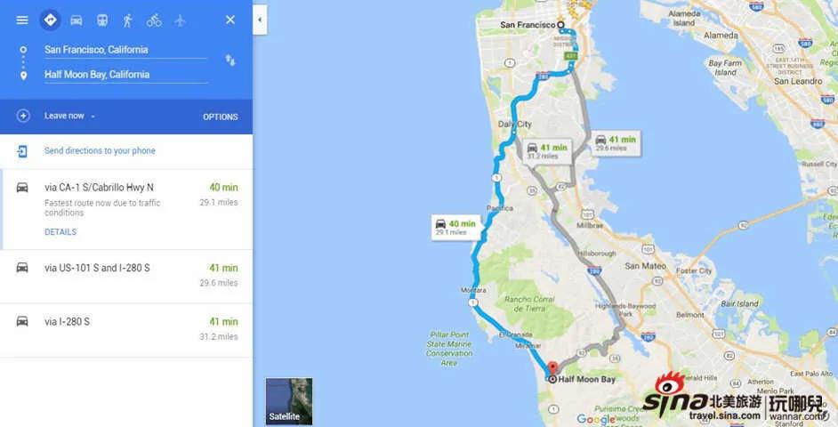新加州一号公路自驾攻略——绕行指南