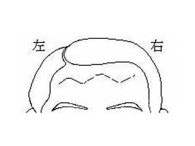 额头上的皱纹 就把你的命运暴露光了