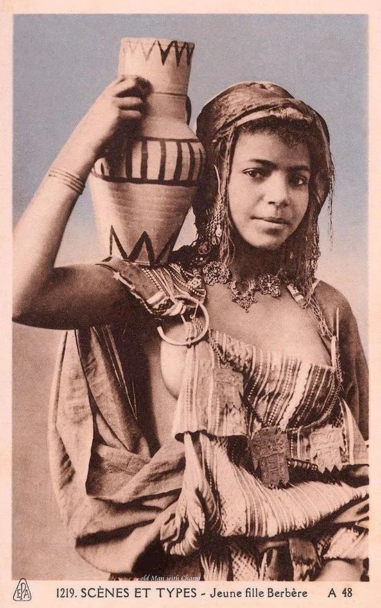 100年前世界各地的美女