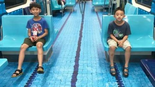 超潮!台北捷运“泳池”设计红出国外 惊呆众人