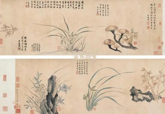 秦淮八艳秀书画