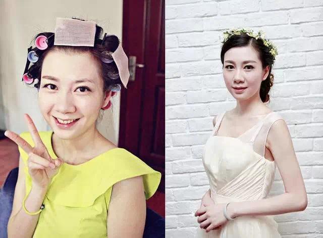 新娘妆前后对比 化妆师这个职业真是太逆天了!