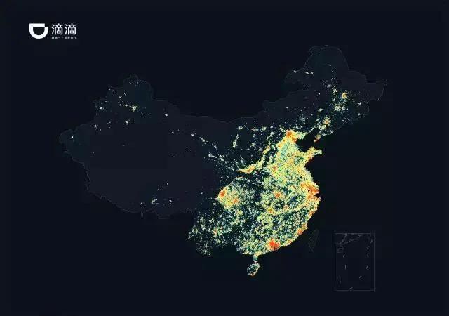 大数据:全国400座城市的夜晚是这样的