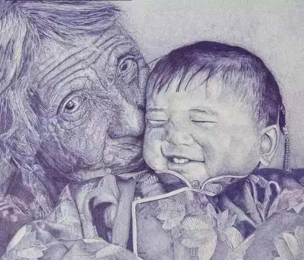 16岁少年每天只会用原子笔画画 专家看到他的作品后 惊呼“是个奇才”!