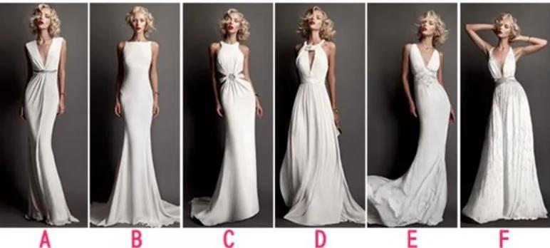 【个性测试】你觉得哪一件礼服最美?测出你是什么个性的人!