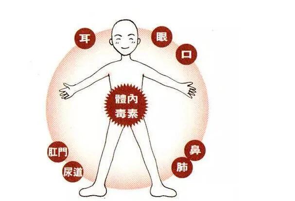 中年人体内有六大阴毒