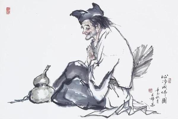 济公出生后大哭不止 老僧一言开笑口