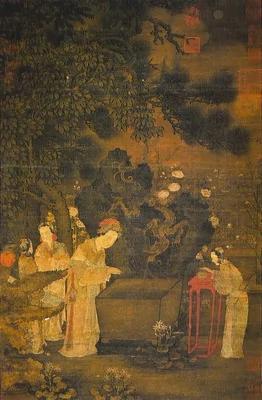 诗画中秋月