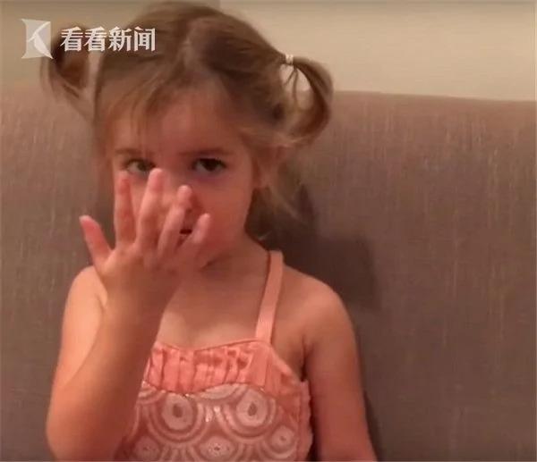 美国"最有态度"2岁女童点评健身 一夜成网红