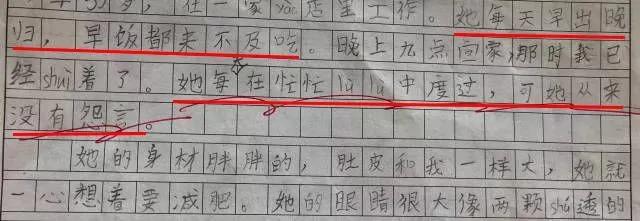 实力坑妈!小学生作文:我妈妈是个多余的中年妇女