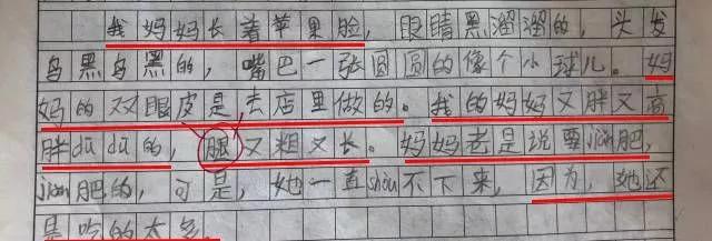 实力坑妈!小学生作文:我妈妈是个多余的中年妇女