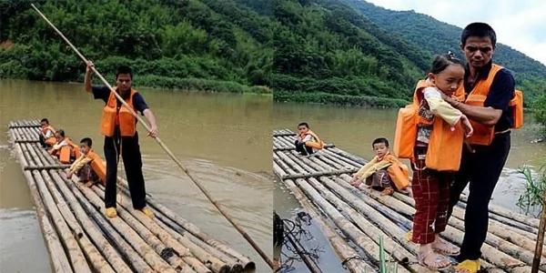 夫妻帮了男孩渡河 过河后却不见孩子的踪影 多年后自己的儿子竟然…