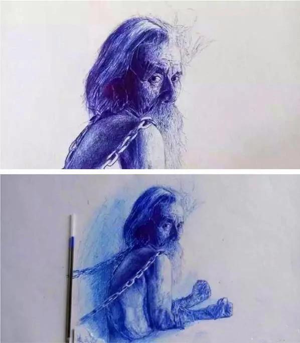 老师批男孩课间画画 但老外5万美金求购