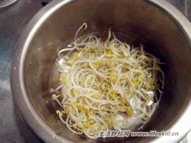马克杯生豆芽 轻松做出韩式豆芽菜