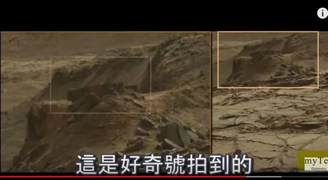 火星上发现 人造城墙与地下城市入口?