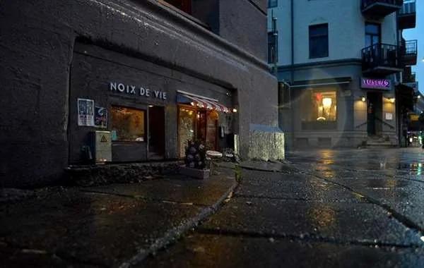 瑞典街头出现“精致小店铺” 原来客人是“老鼠”