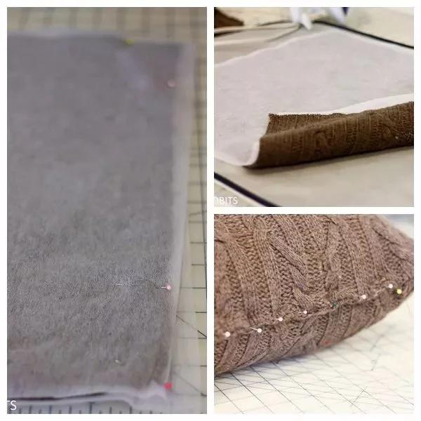 她把旧毛衣剪一剪 秒变几百块的宝贝 美翻了