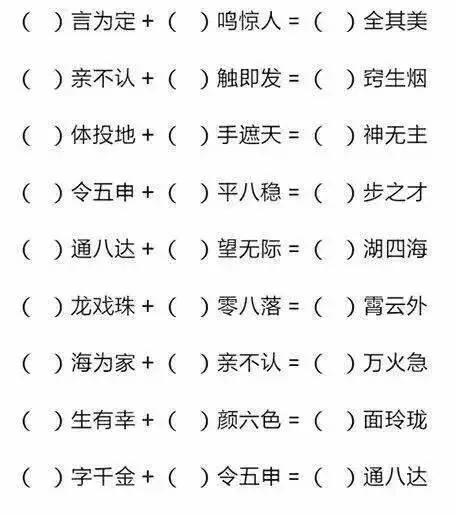 当成语遇见加减乘除 让人拍案叫绝!