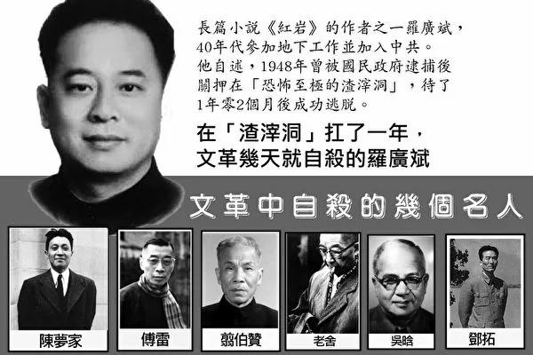 红岩作者罗广斌自杀始末