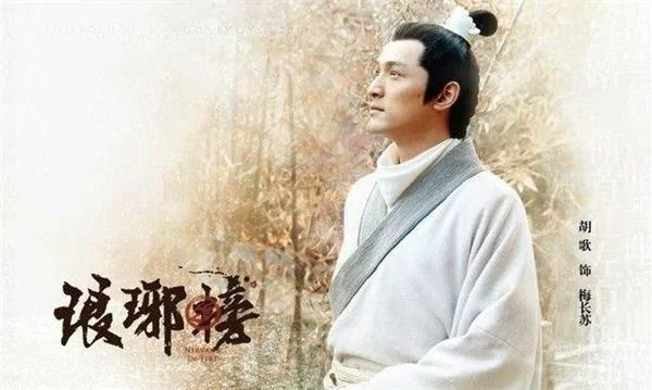 胡歌饰演《琅琊榜》中的梅长苏一角爆红。
