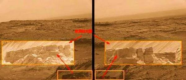 好奇号拍到火星古城堡遗址 火星文明存在与否 再次引发热议