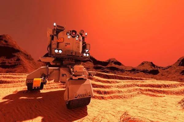 好奇号拍到火星古城堡遗址 火星文明存在与否 再次引发热议