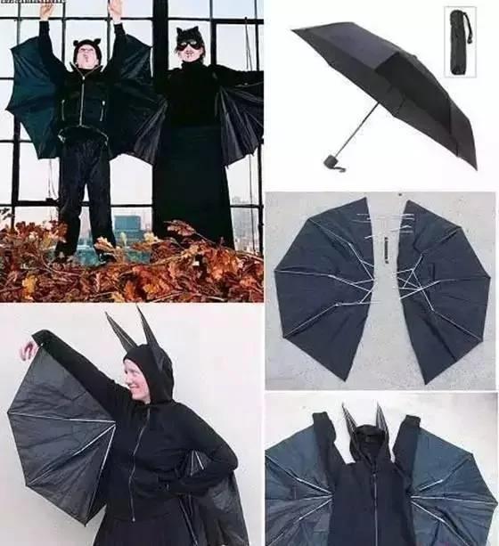 雨伞旧了千万别扔!!这样一改 比新伞还实用
