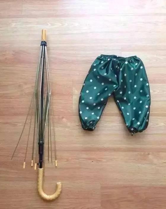 雨伞旧了千万别扔!!这样一改 比新伞还实用