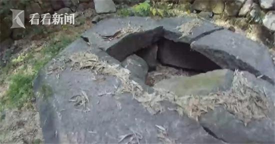 清代古墓塔神秘失踪 盗墓贼竟放家中当茶几用