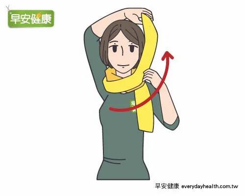 围巾3款围法最保暖 预防鼻子过敏、肩颈酸痛