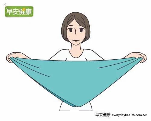 围巾3款围法最保暖 预防鼻子过敏、肩颈酸痛