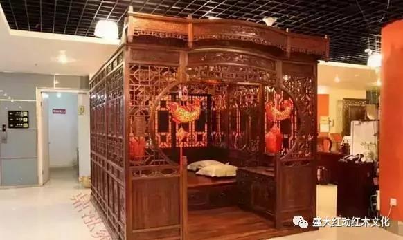 红木 千工拔步床 乡绅富贾般的享受