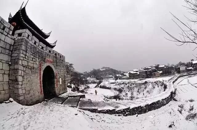 中国最美十大古镇下雪了 美到令人心醉