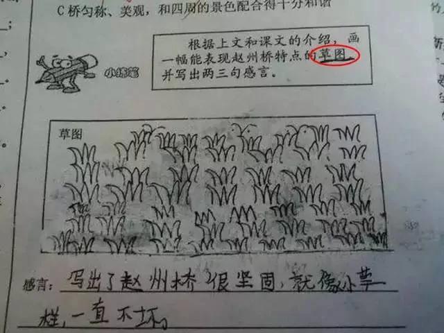 那些考试得0蛋的孩子 卷子上都写了啥?…