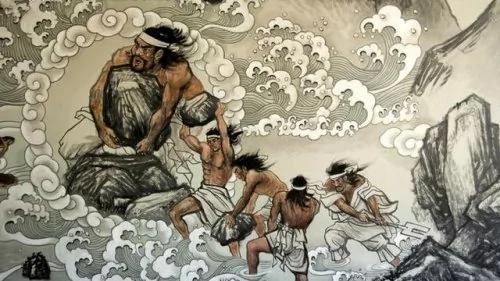 大禹治长江时令人惊叹的奇闻