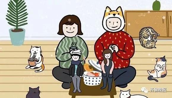 这组有猫有狗、儿女双全的全家福在朋友圈刷屏了