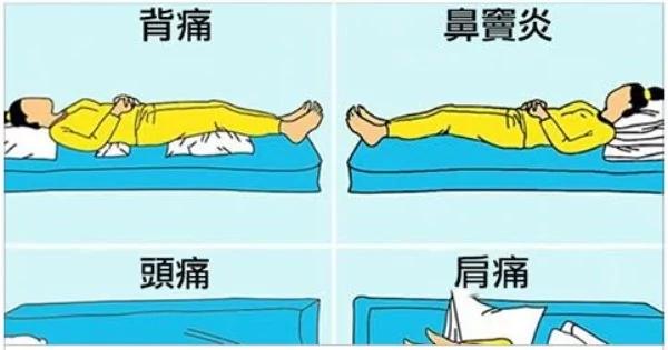 从睡姿改善你的症状 9个小秘诀帮你缓解身体的不适