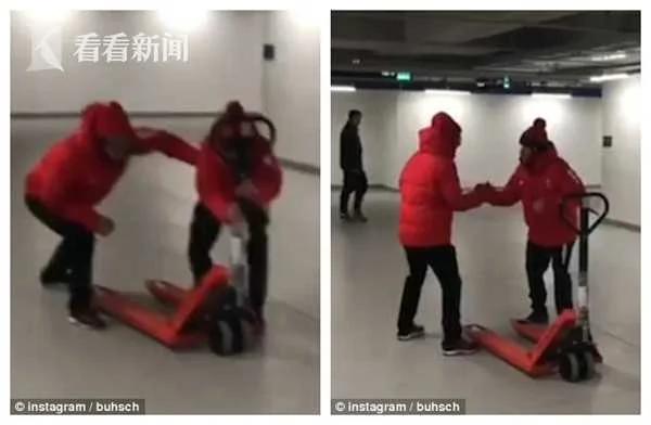 请勿模仿!平昌冬奥会运动员这样乘坐电梯