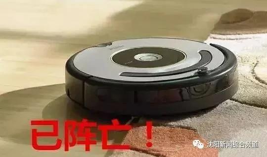 太好笑了!宝宝把粑粑拉在客厅 然后扫地机器人来啦!
