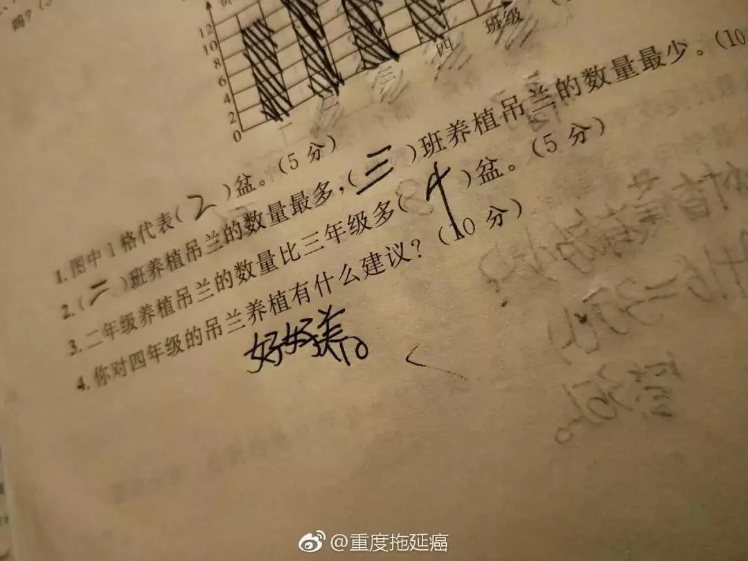 把老师气崩溃的寒假作业 看到怀疑人生哈哈哈哈哈哈哈